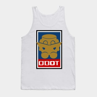 O'BOT: Love a Book (Gold) 2.0 Tank Top